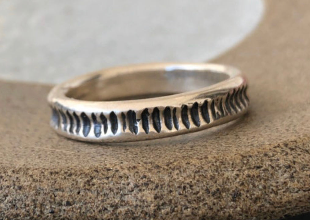 silver ring, handmade silver ring wedding bands