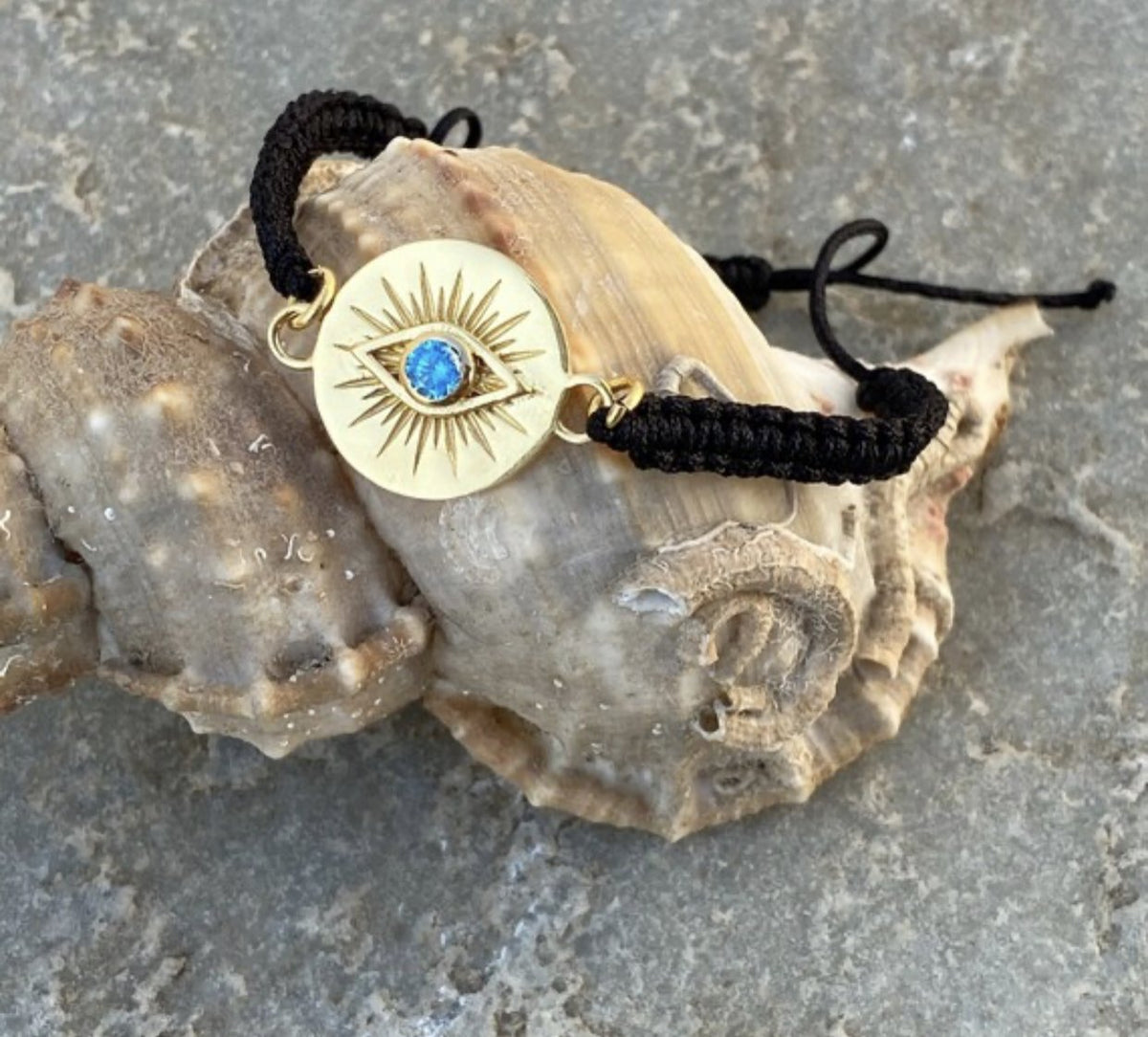 greek evil eye bracelet