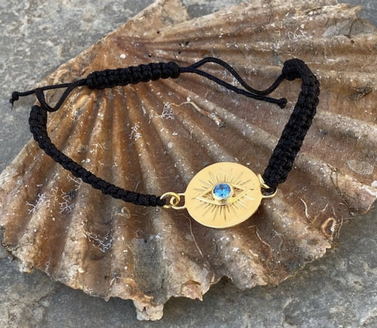 evil eye bracelet gold