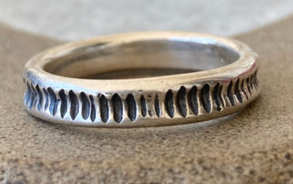 silver ring, handmade silver ring wedding bands